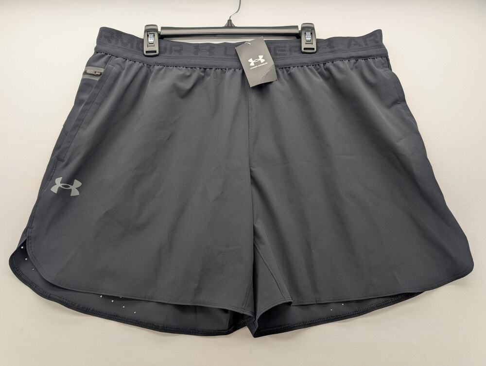NWT Under Armour Men's UA Vanish Elite Shorts in Black size 2XL
